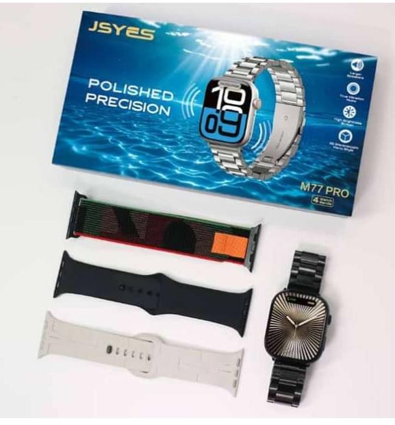 jyses polished precision smart watch