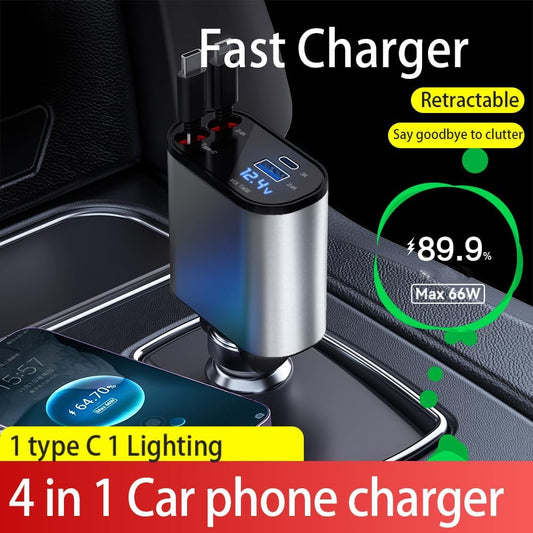 Buy 1 Get 1 Free - Retractable Car Charger