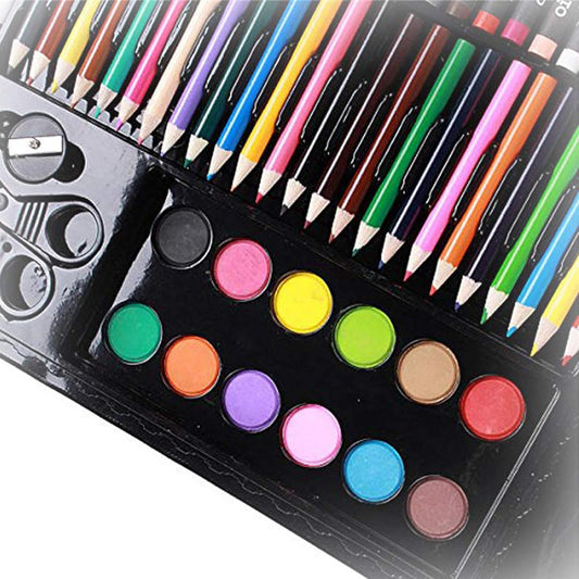 Kids Art Drawing Crayon 150 Color Set for Kids Case Art and Craft Supplies Drawing and Painting Set Great Gift