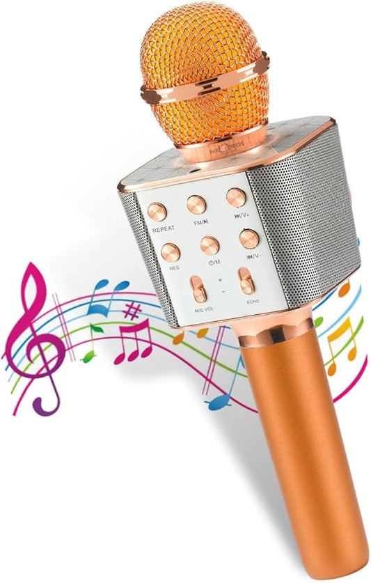 Microphone for Singing, Wireless Bluetooth Karaoke Microphone for Adults, Portable Handheld Karaoke Machine, Toys for Boys and Girls Gift for Birthday Party&nbsp;